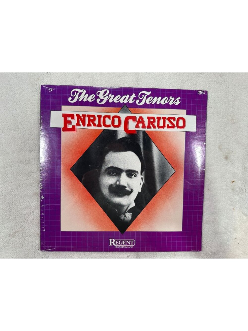 Enrico Caruso The Great Tenors 1988 Regent Vinyl LP Classical Opera Rare Sealed